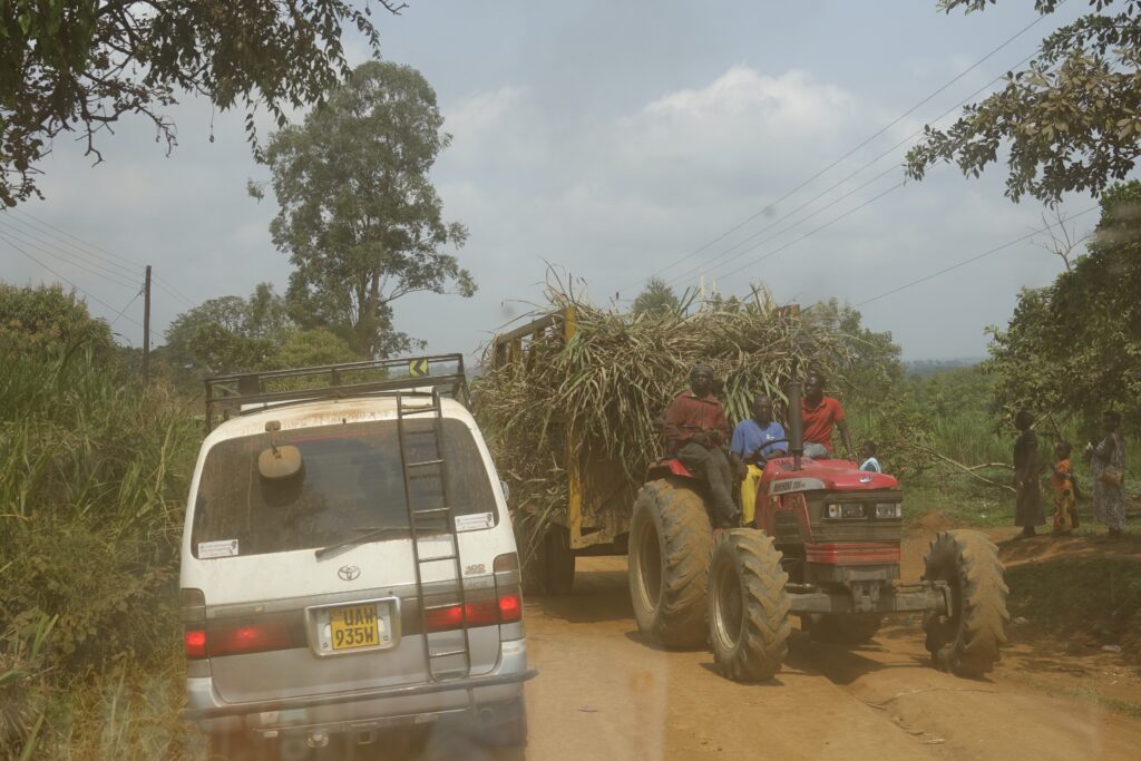 on the road oeganda