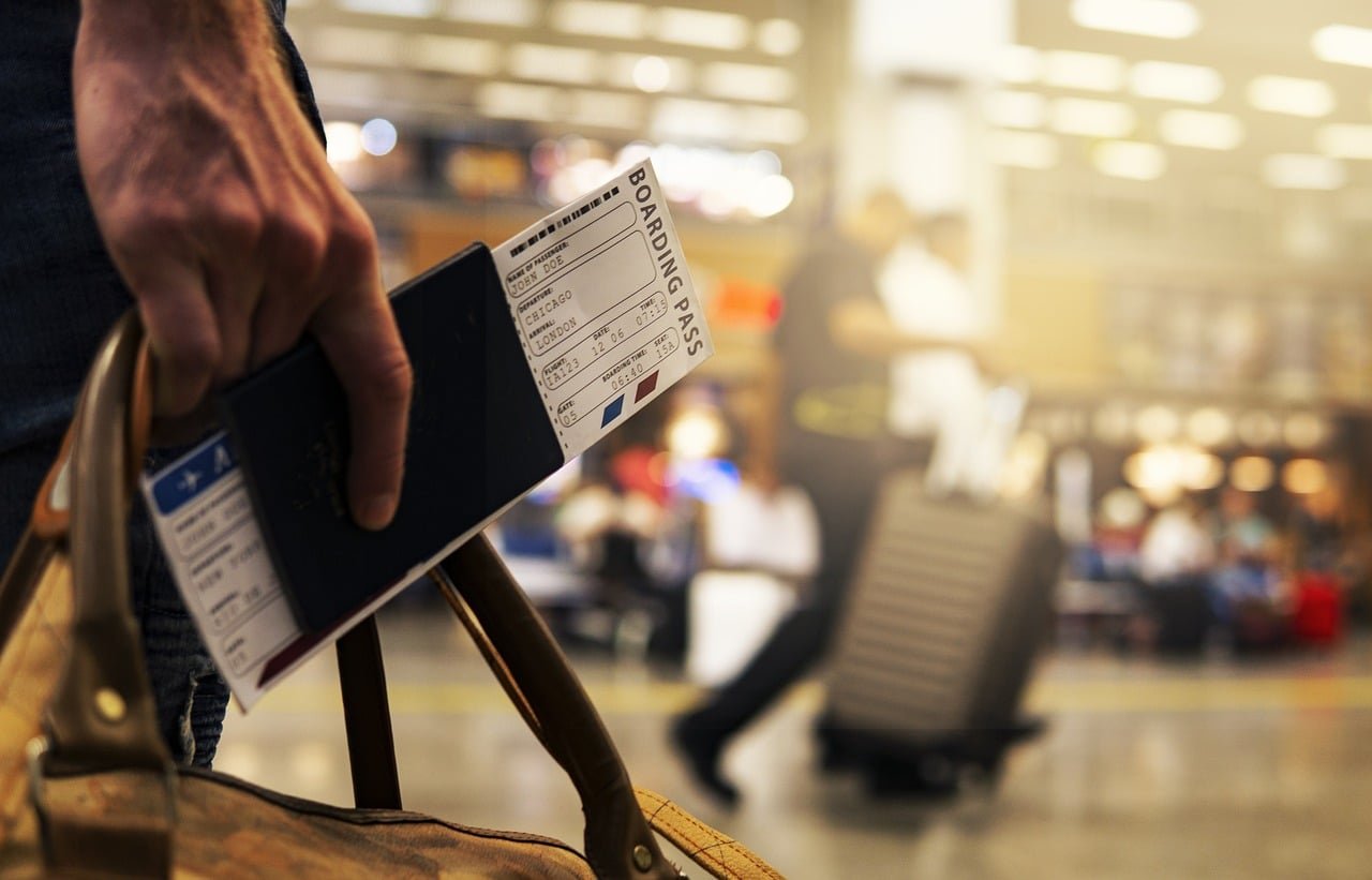 paspoort-en-vliegticket
