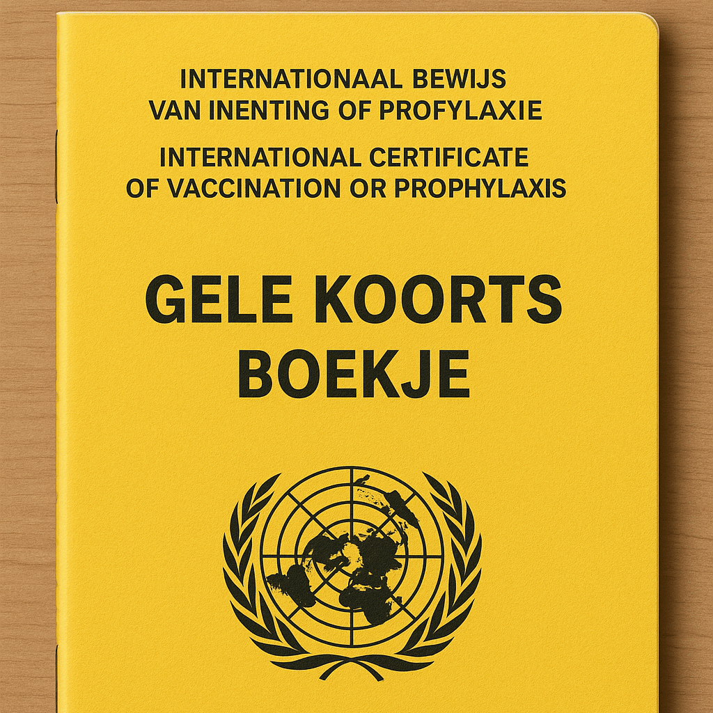internationaal- gele-koorts-boekje